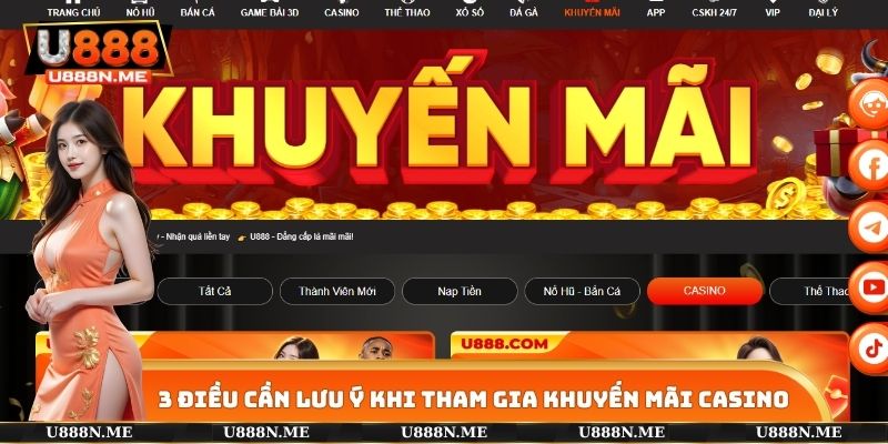 3 điều cần lưu ý khi tham gia khuyến mãi casino