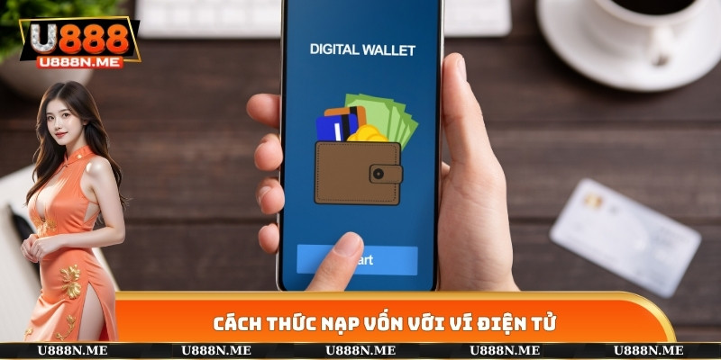 Cách thức nạp vốn với ví điện tử