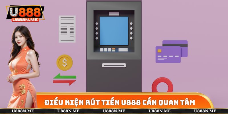 Điều kiện rút tiền U888 cần quan tâm